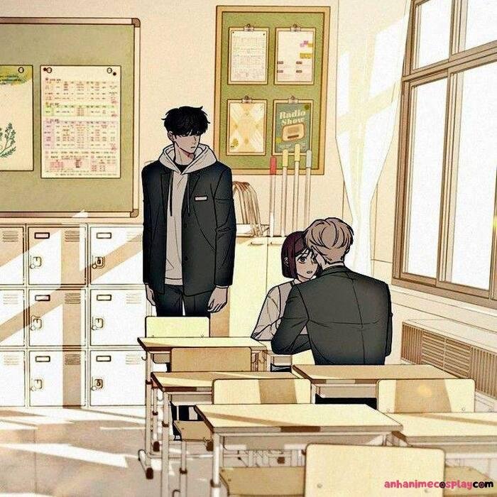 ảnh anime người thứ 3 buồn